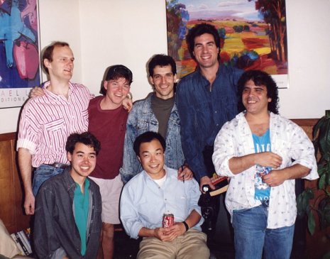 Les sept fondateurs d'Image en 1992 (de gauche à droite) :
